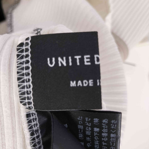 ユナイテッドトウキョウ UNITED TOKYO ラウンドアシメカットソー レディース FREE